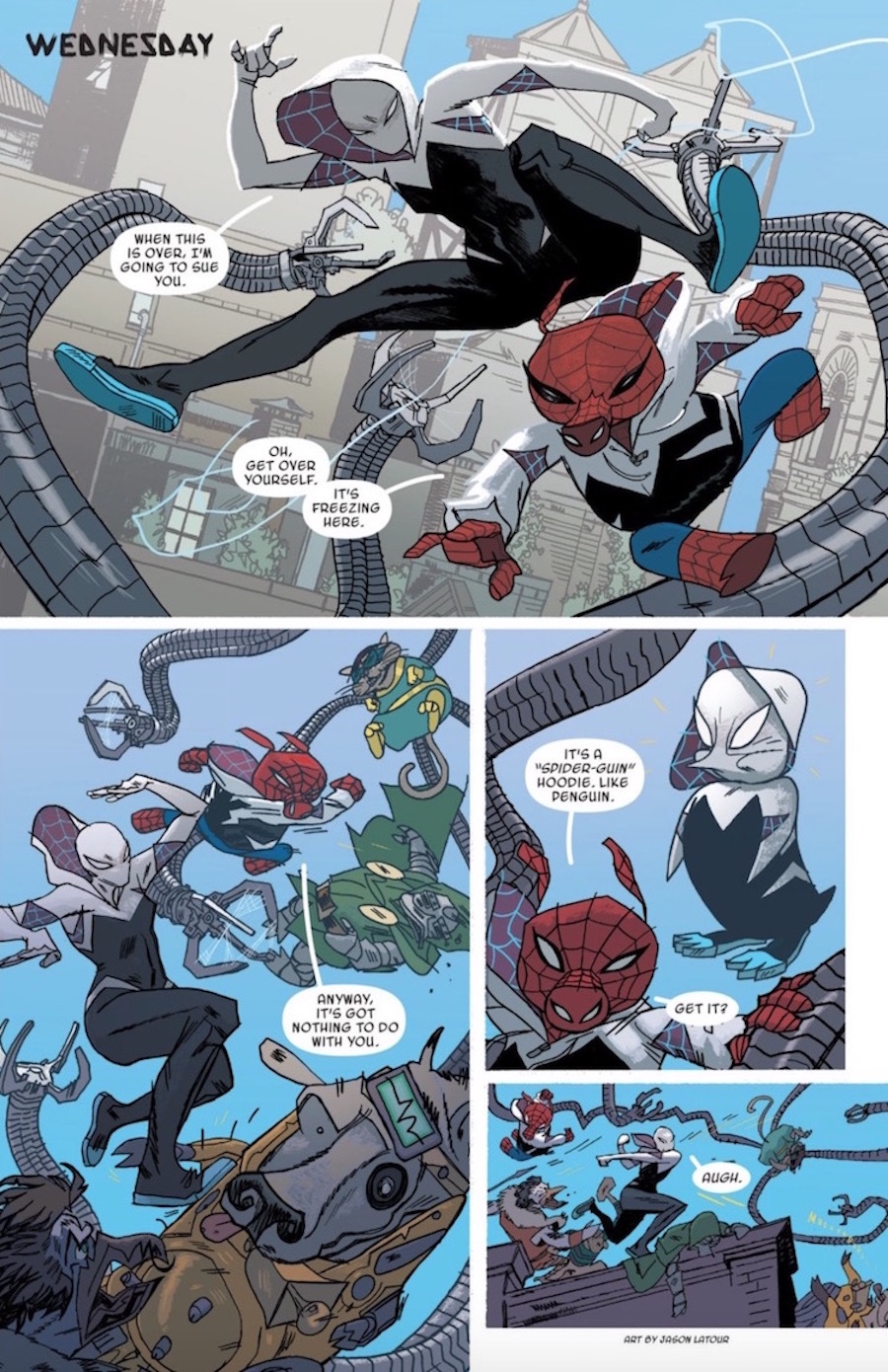 Marvel Comic 7" Spiderman Spider-Man Spide-Gwen Loose Action Figure 